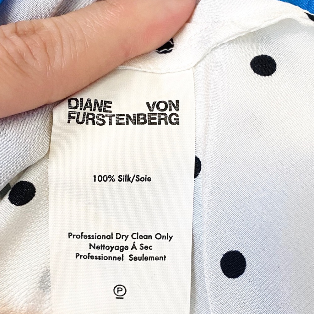 DVF Sleeveless Side Ruffle Top - Picture 7 of 8